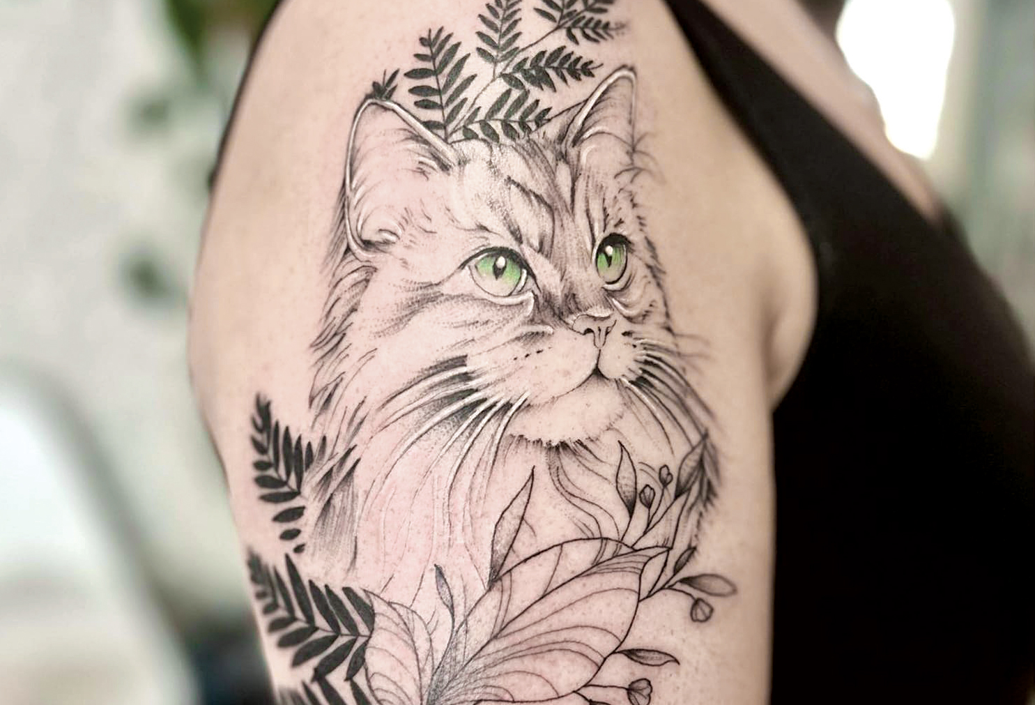 Nice Cat Tattoo Ideas – Fashionable Cat